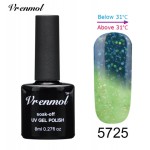 Oja Semipermanenta Soak Off UV Vrenmol 8ml Cameleon 5725 Turcoaz-Mint Glitter Oja Semipermanenta Soak Off UV Vrenmol 8ml Cameleon 5725 Turcoaz-Mint Glitter